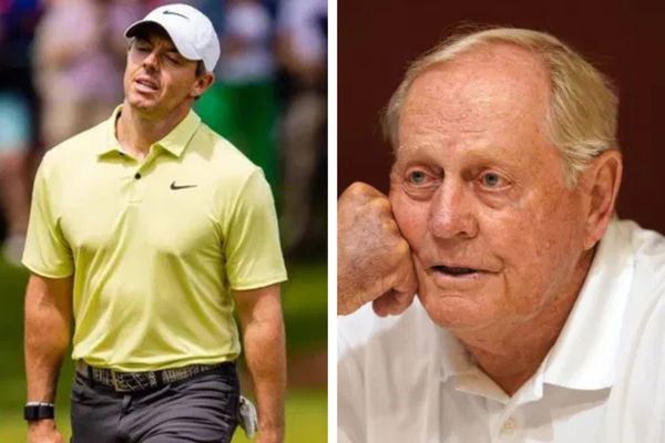 Jack Nicklaus Rory McIlroy Collage