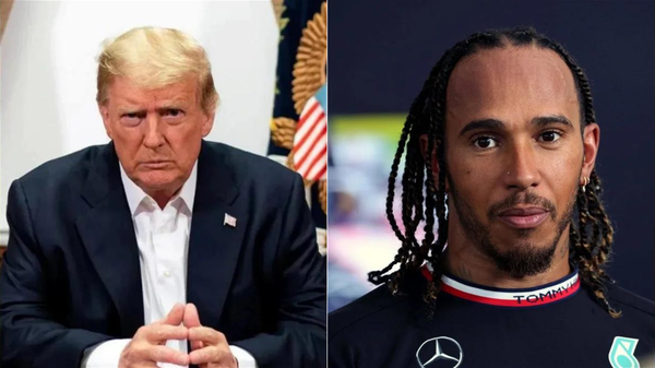 Donald Trump-Lewis Hamilton