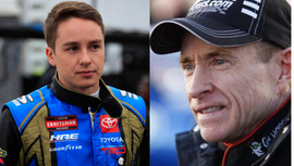 Mark Martin and Christopher Bell