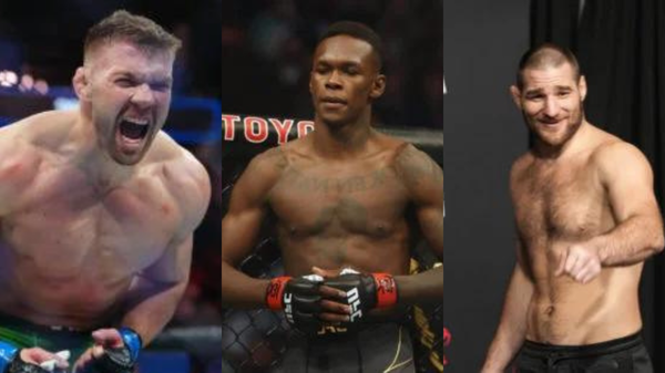 Sean Strickland, Israel Adesanya, Dricus Du Plessis