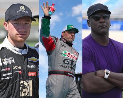 Tyler Reddick, Ryan Newman, Michael Jordan