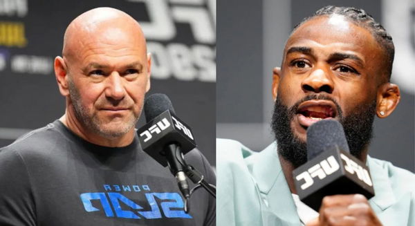 Dana White and Aljamain Sterling