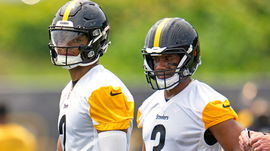 Russell Wilson and Justin Fields