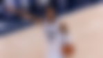 Ja Morant brings the ball up for the Grizzlies