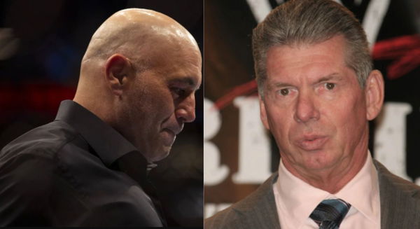 Joe Rogan and Vince McMahon