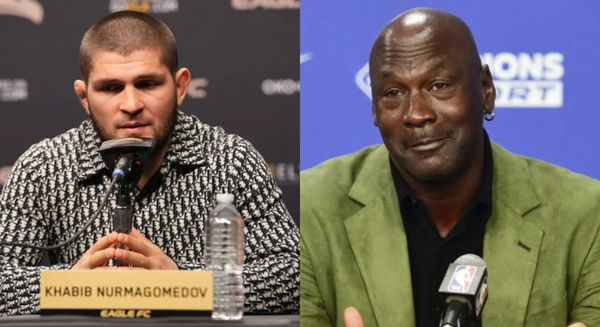 Khabib Nurmagomedov and Michael Jordan