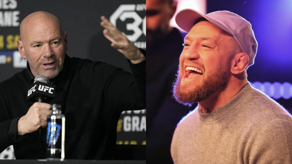 Dana WHite,Conor McGregor