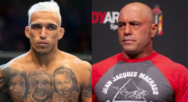 Charles Oliveira and Joe Rogan