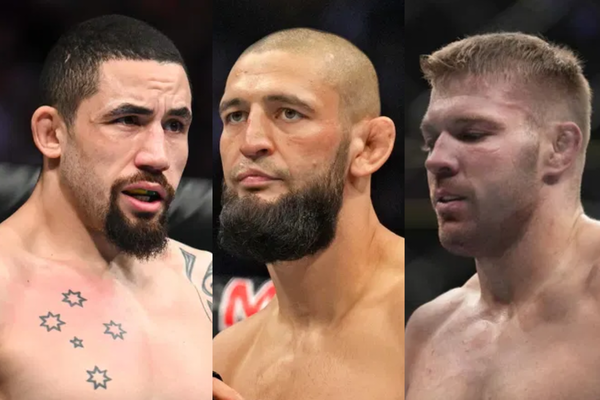 Robert Whittaker, Khamzat Chimaev, Dricus Du Plessis