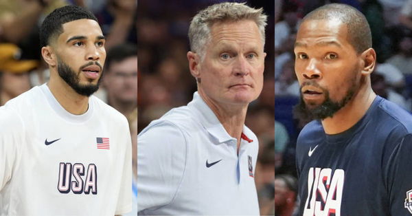 Jayson Tatum, Steve Kerr, Kevin Durant