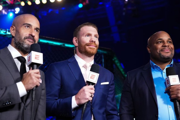 Jon Anik, Paul Felder, and Daniel Cormier