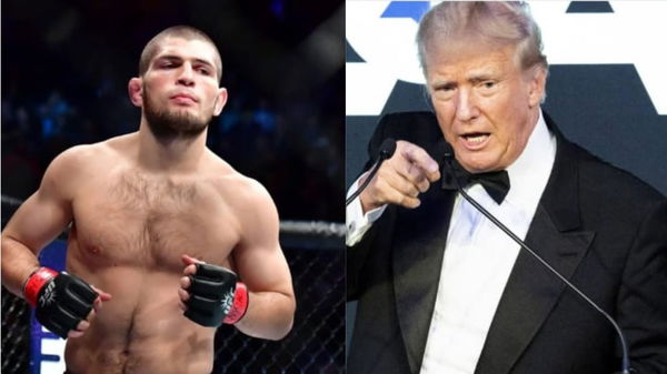 Khabib Nurmagomedov and Donald Trump