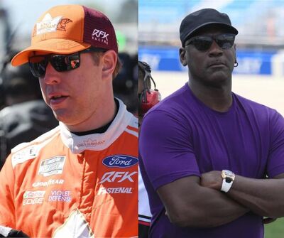 Brad Keselowski, Michael Jordan