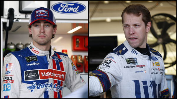 Ryan Blaney and Brad Keselowski