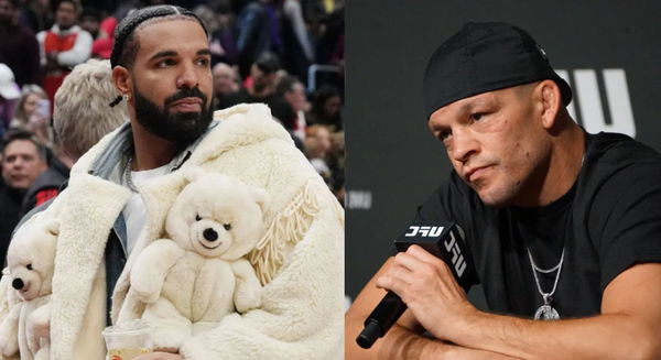 Drake and Nate Diaz