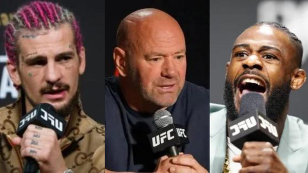 Sean O&#8217;Malley, Dana White, Aljamain Sterling