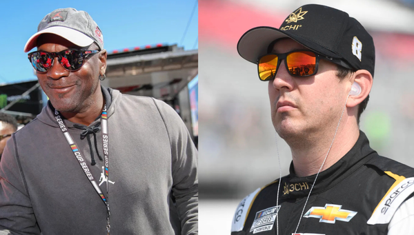 Kyle Busch and Michael Jordan