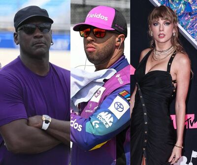 Michael Jordan, Bubba Wallace, Taylor Swift