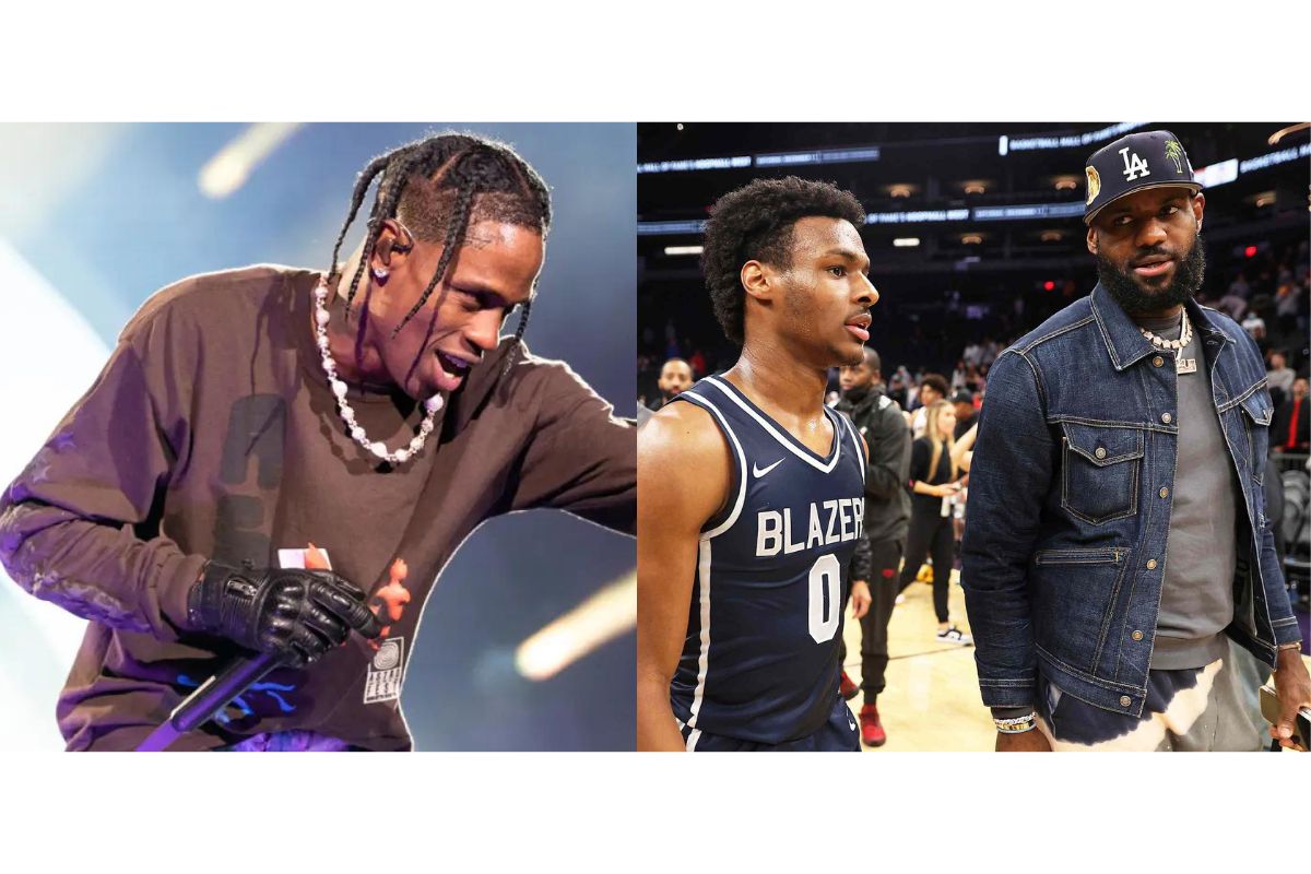 Travis Scott S 2 Billion Streams Blockbuster Song Hypes Up Son Bronny S