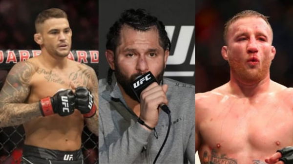 Dustin Poirier, Jorge Masvidal and Justin Gaethje