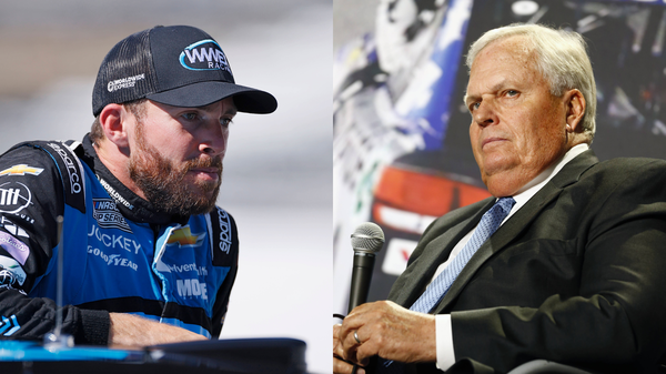 Ross Chastain and Rick Hendrick