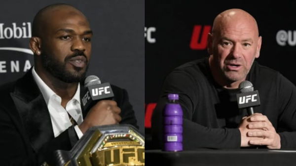 Jon Jones and Dana White