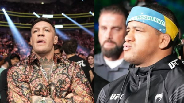 Conor McGregor and Gilbert Burns