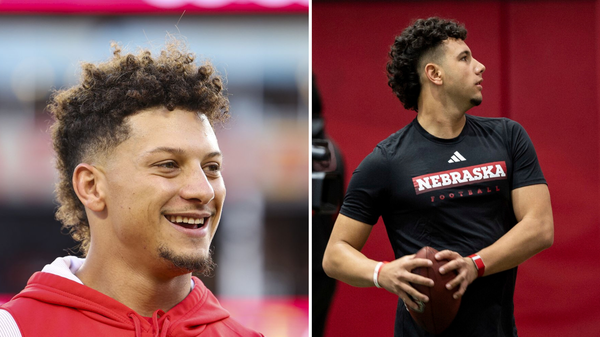 Patrick Mahomes and Dylan Raiola