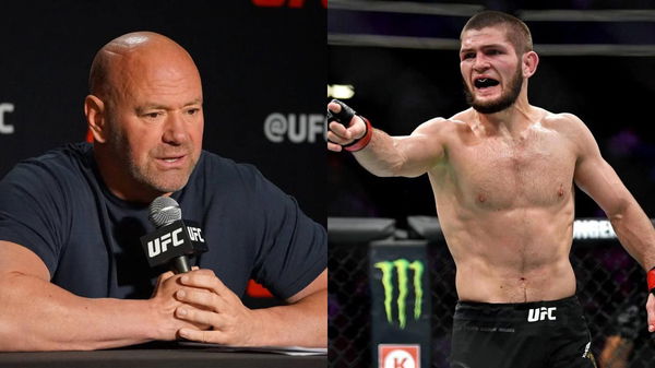 Dana White and Khabib Nurmagomedov