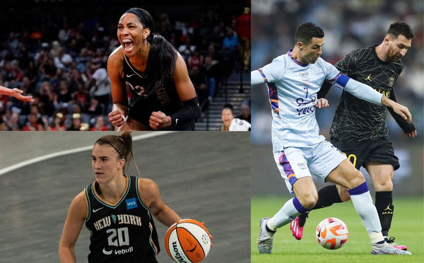 Sabrina Ionescu, A&#8217;ja Wilson, Lionel Messi, Cristiano Ronaldo