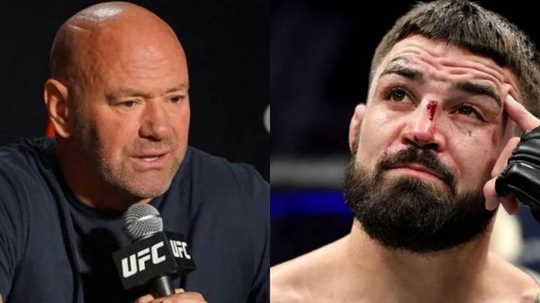 Dana White+ Mike Perry