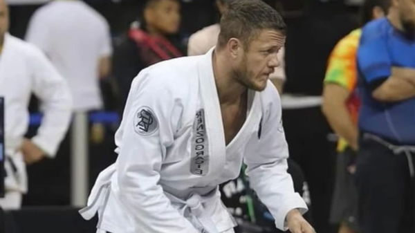 Dan Reynolds BJJ in a gi
