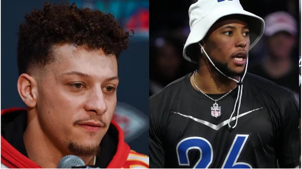 Patrick Mahomes and Saquon Barkley