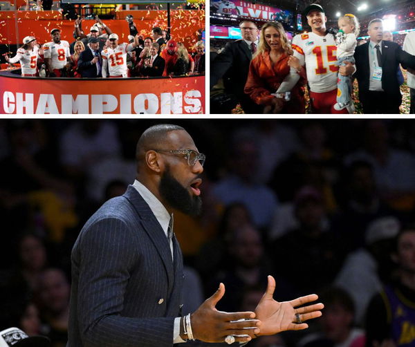 LeBron James' Livid Reaction to Controversial Call Gifting Patrick Mahomes  and the Chiefs the NFL Super Bowl Crown Ignites Twitter: “Ruined a Classic”  - EssentiallySports