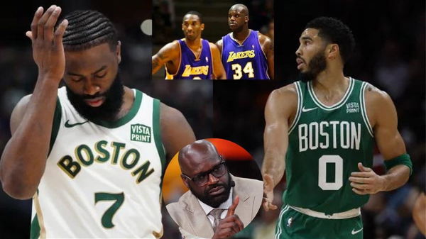 Jaylen Brown, Jayson Taatum, Shaquille O&#8217;Neal, Kobe Bryant