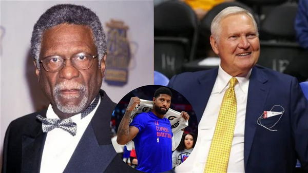 Bill Russell, Jerry West, Paul George