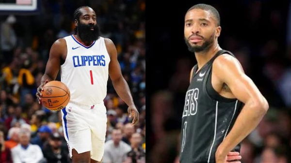 James Harden, Mikal Bridges