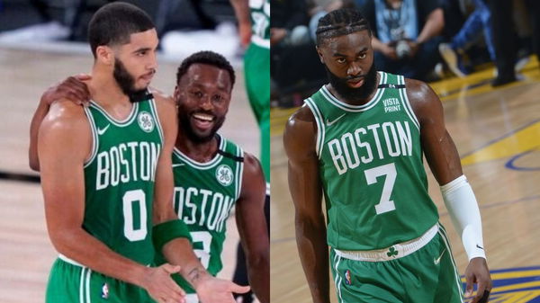 Jaylen Brown, Jayson Tatum, Kemba Walker