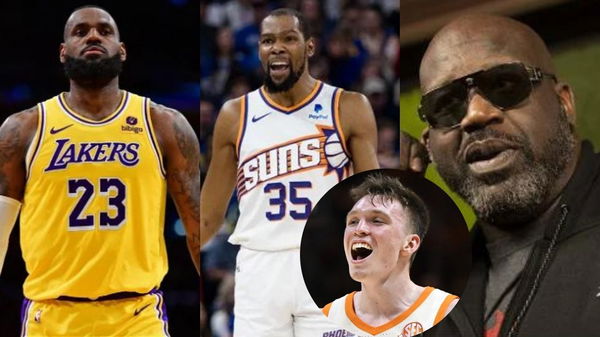 LeBron James, Kevin Durant, Shaquille O&#8217;Neal, Dalton Knecht