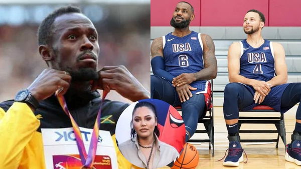 Usain Bolt, LeBron James, Stephen Curry, Ayesha Curry