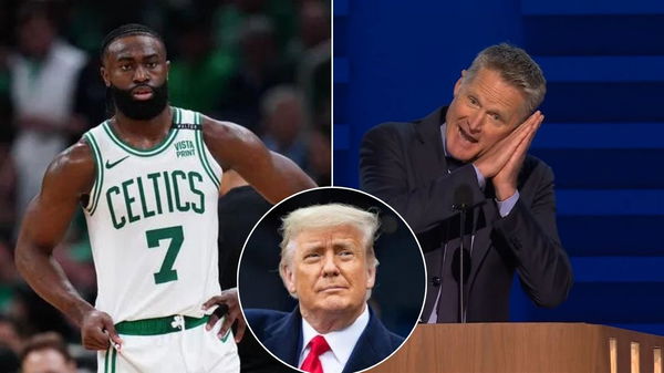 Jaylen Brown, Steve Kerr, Donald Trump