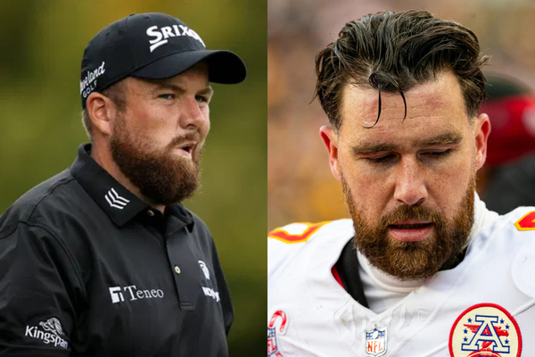 Travis Kelce Shane Lowry Collage