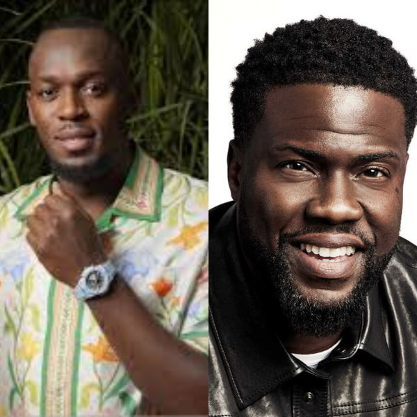 Usain Bolt and Kevin Hart