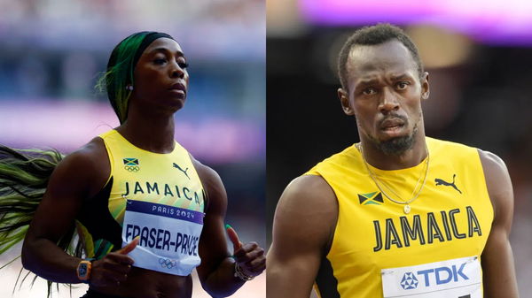 Usain Bolt and Shelly-Ann Fraser-Pryce