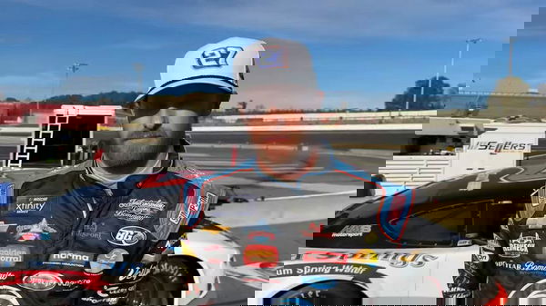 Jeb Burton unlicensed