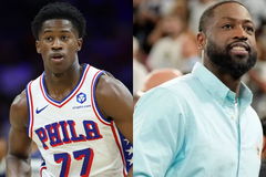 VJ Edgecombe, Dwyane Wade