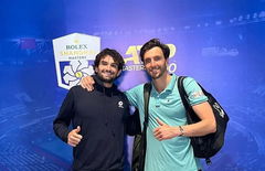 Valentin Vacherot and Arthur Rinderknech