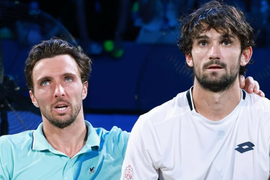 Valentin Vacherot and Arthur Rinderknech
