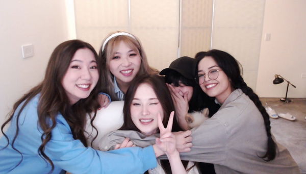 Valkyrae, TinaKitten, kkatamina, Fuslie, Yvonne