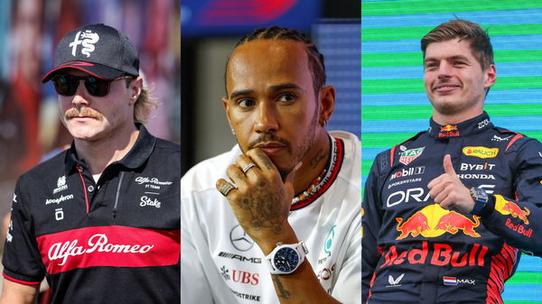 Valtteri Bottas, Lewis Hamilton &#038; Max Verstappen